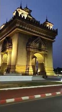 What Does the Capital of Laos Look Like? 🇱🇦 #Vientiane #LaosTravel #SoutheastAsia #TravelShorts