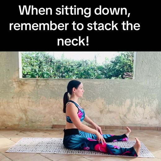 Stacking the neck on top of the ribcage and the ribcage on top of the lower back creates optimal spinal alignment, allowing the spine to move segmentally and safely. In Pilates exercises like the seated twist or spinal roll down, this alignment ensures the core muscles—not the joints or surrounding tension—control the movement. It also encourages length through the spine, supports better breathing by freeing the diaphragm, and prevents strain in the neck, shoulders, or lower back. Essentially, s