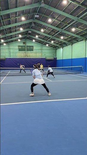 目が離せない！レベルが高すぎる女子ダブルス#shorts