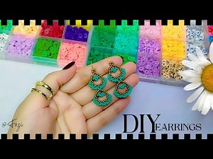 ✨ DIY Seed Bead Earrings TUTORIAL | Make Trendy Dangle Jewelry (Beginner Friendly!)