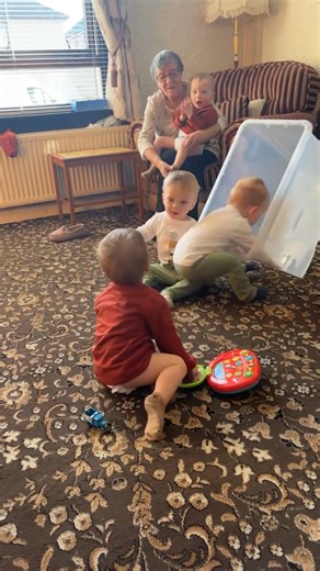 Singing happy birthday to the best wee women ❤️🥰 | Mitchell Quadruplets