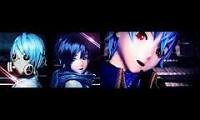 Mix of 2 videos from youtube : Ghost rule araki and kaito