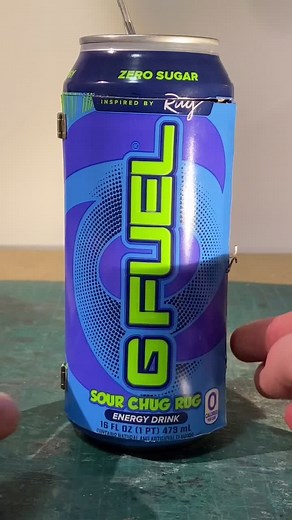 Making a Mini Gaming Setup, in a can! #gfuel #creative #miniature #artontiktok