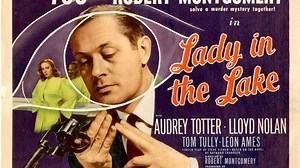 Lady in the lake (1947) Robert Montgomery, Audrey Totter, Lloyd Nolan, Leon Ames,