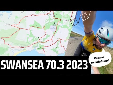 IRONMAN Swansea 70.3 2023 - Bike Course Analysis 👀📄