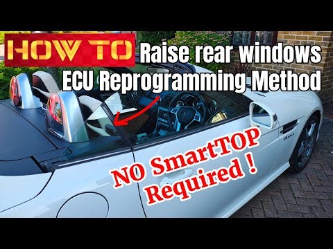 Mercedes SLK (R172) | Raise the rear windows by ECU Reprogramming