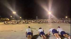 31K views · 671 reactions | Graduating Team 9 leading the fallen Defender push-ups for the 343 TRS! | USAF Security Forces Academy | Facebook