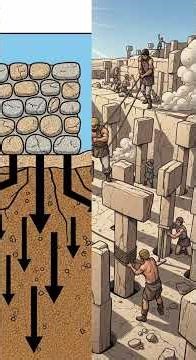 How Ancient Builders Made Structures Indestructible #architecture #construction