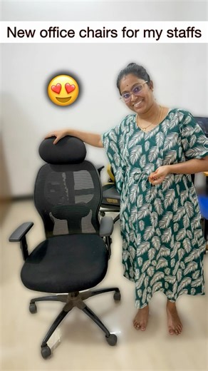 New office chairs for my staffs 🫰✨