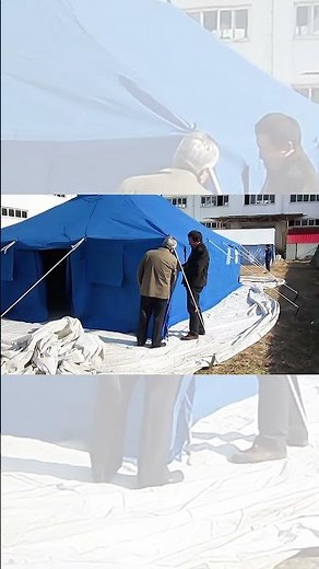 How to set up a tent?