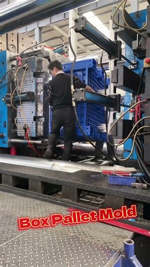 box pallet#PalletBoxMold #LogisticsContainerMold #StorageBoxMold #IndustrialPalletMold