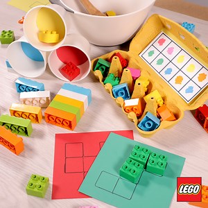 5 fun ways to introduce your child to colors - so simple! | LEGO Family