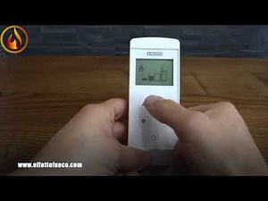 How to lock the keypad and insert the simplified function into a GRF Piazzetta remote control