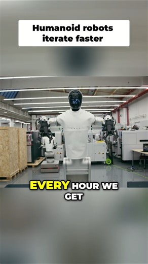 Humanoid Robots: Faster Iterations in Real World Factories!