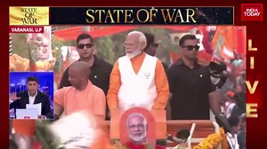 Watch: PM Modi holds mega roadshow in Varanasi