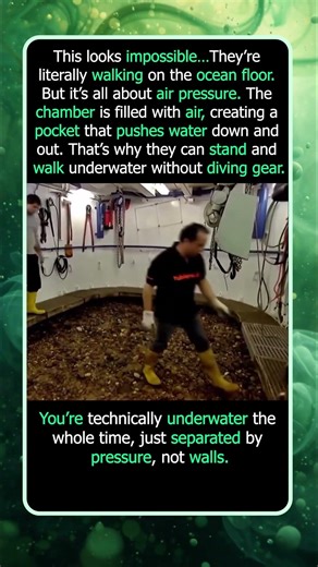 Walking on the Ocean Floor Without Diving Gear