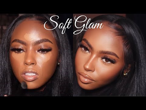 Makeup Routine: Look like a Filter in REAL LIFE Soft Glam look for brown girls | beginner easy