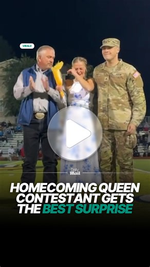 Homecoming contestant moved to tears by surprise moment