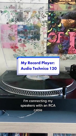 disclaimer im not a turntable specialist or audiophile, just a collector 😆 #vinyltok #vinylrecords #recordplayers #audiotechnica