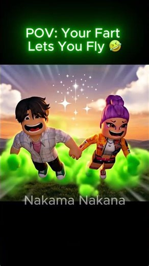 When Your Fart Becomes a Jet Engine 💨🚀 Roblox #roblox #fart #rumi #funniestfart #kpopdemonhunters