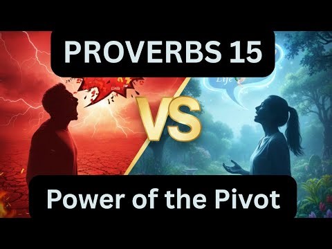 Day 15_Proverbs 15: The Power of the Pivot (3 Words That Change Every Conflict)