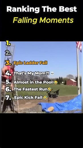 Ranking Best Falling Moments