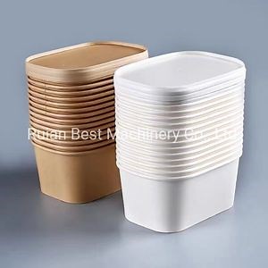 [Hot Item] High Speed Oval Lid Forming Machine/Oval Cup Cover Machinery/Automatic Rectangle Cover Machine