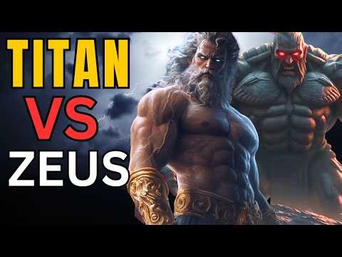 Zeus Cronus Titans Olympus Titanomachy Olympians Greek Mythology Thunderbolt