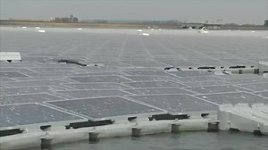 69K views · 2.3K reactions | This floating solar panel farm will generate 5.8 million kilowatt hours of power! Discovery News | Science Channel | Facebook