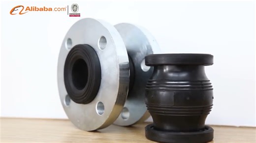 High Flexible Rubber Expansion Joint Bsp PVC Pipe Fitting Smooth Zinc Plated SurfaceManufactured Rubber Joint Expansion Joint