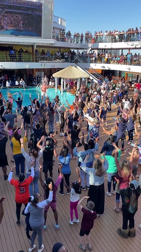155K views · 721 reactions | Want my sail away party like this! Fun ship at sea with Carnival Magic | Anna Rose | Facebook