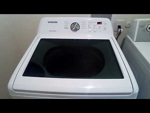Samsung Washing Machine Calibration Startup Noise - Update: NORMAL