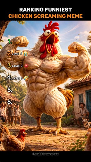 Funniest Chicken Screaming (Pt-7) 😭