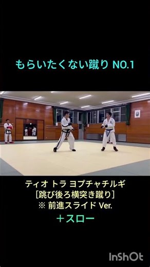 もらいたくない蹴りNo.1 TAEKWON-DO テコンドー