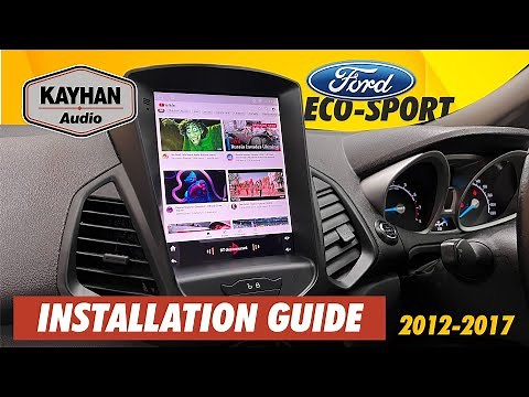 FORD ECOSPORT BEST ANDROID SYSTEM UPGRADE || ANDROID AUTO AND WIRELESS CAR PLAY INSTALLATION GUIDE