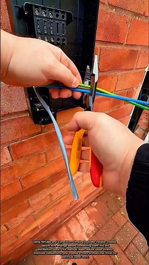⚡ This Electrician’s Wiring Technique Saves Time and Creates Cleaner Connections!