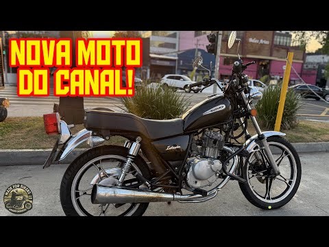 INTRUDER 125: VENDI MINHA HARLEY?