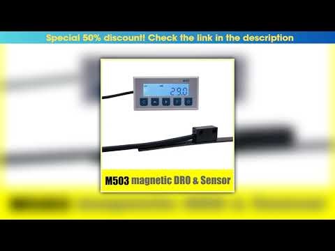 Best M503 Magnetic Scale DRO Display Integrated Embedded Magnet Measurement System Magnetic Tape wi