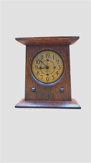 Stickley Mission Oak Mantel Clock – Arts & Crafts Style – Quartz Movement - Etsy Canada