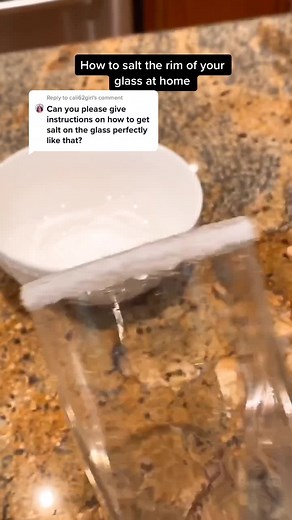 How to Salt a Glass Rim for Your Signature Drink