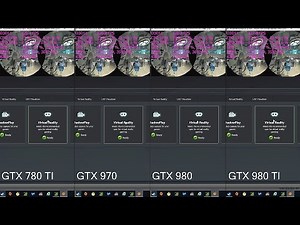 VR Ready? GTX 980 TI Vs GTX 980 Vs GTX 970 Vs GTX 780 TI SteamVR Performance Test