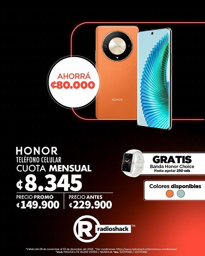 13 reactions |  ¡Llegó el Shack Friday a RadioShack!   Los mejores descuentos de la temporada están aquí, todo en tecnología, gadgets, y mucho más con precios increíbles  Comprar  https://bit.ly/48v0mGM Escríbenos por WhatsApp para conocer más información https://bit.ly/3I6MSFG *Válido del 28 noviembre al 02 diciembre del 2024. *Aplican términos y condiciones: https://bit.ly/3OodfKj | RadioShack Costa Rica | Facebook