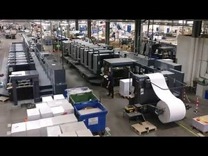 Ambiente de una fábrica de impresión🖨️ // Industrial Efecto de Sonido