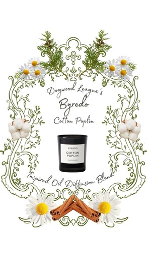 Byredo Cotton Poplin Candle Dupe | Clean Linen Inspired Oil Diffuser Recipe