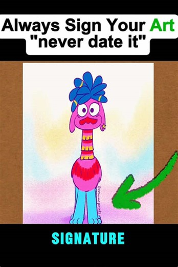 The Importance of Signing Your Art