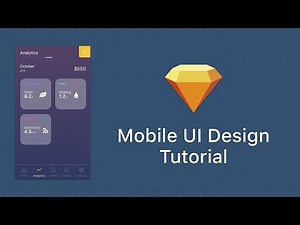 Analytics Page Mobile UI Design Tutorial