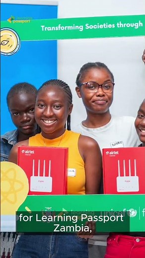 Learning Passport #zambia | Digital Learning in Action | Meet Stella – Youth Advocate #unicef