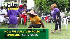 2.7K views · 42 reactions | Survivors of the polio epidemic have spoken on how they overcame the challenge and survived against all odds. They spoke during an awareness rally in Abuja to commemorate World Polio Day in Abuja. Legit.ng was on ground to cover the proceedings. | Legit.ng | Facebook