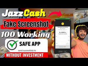 Jazzcash Receipt Screenshot Maker 🔥 | Create Fake Payment Receipt For Proof | 100% Working (2025)..