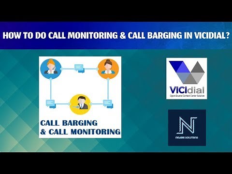 HOW TO DO CALL MONITORING & BARGING IN VICIDIAL | QUICK TUTORIAL GUIDE